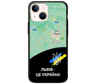 Чохол для iPhone 13 MixCase патріотичні Львів це Україна