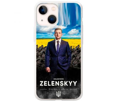 Чохол для iPhone 13 mini MixCase патріотичні president of Ukraine