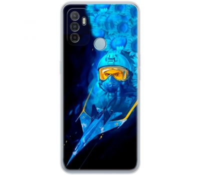 Чохол для Oppo A53 / A32 / A33 MixCase патріотичні ас і соняшники