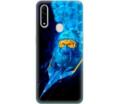 Чохол для Oppo A31 MixCase патріотичні ас і соняшники