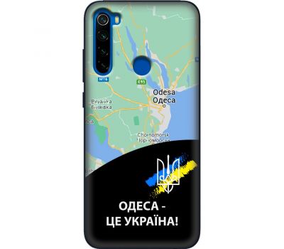 Чохол для Xiaomi Redmi Note 8T MixCase патріотичні Одеса це Україна