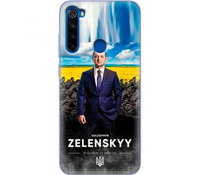 Чохол для Xiaomi Redmi Note 8T MixCase патріотичні president of Ukraine