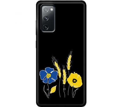 Чохол для Samsung Galaxy S20 FE (G780) MixCase патріотичні квіти україни