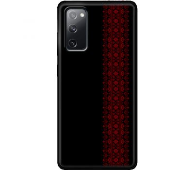 Чохол для Samsung Galaxy S20 FE (G780) MixCase патріотичні червоний колір вишиванки