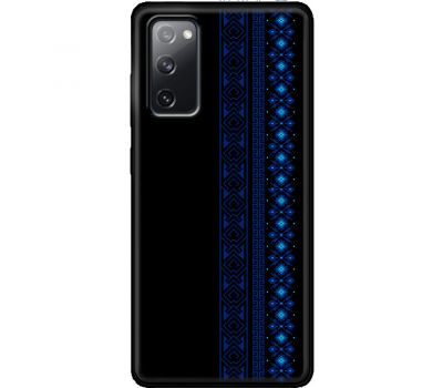 Чохол для Samsung Galaxy S20 FE (G780) MixCase патріотичні синій колір вишиванки