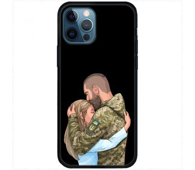 Чохол для iPhone 14 Pro MixCase патріотичні чоловік та жінка