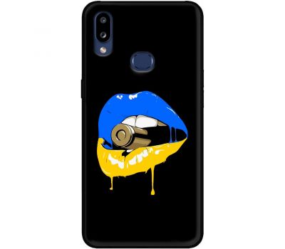 Чохол для Samsung Galaxy A10s (A107) MixCase патріотичні пуля губи