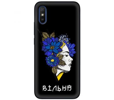 Чохол для Xiaomi Redmi 9A MixCase патріотичні вільна українка