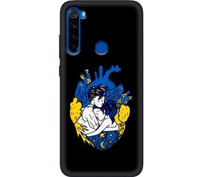 Чохол для Xiaomi Redmi Note 8T MixCase патріотичні українці в серці