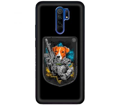 Чохол для Xiaomi Redmi 9 MixCase патріотичні бойовий патрон