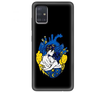Чохол для Samsung Galaxy A51 (A515) / M40s MixCase патріотичні українці в серці