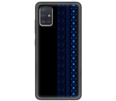 Чохол для Samsung Galaxy A51 (A515) / M40s MixCase патріотичні синій колір вишиванки