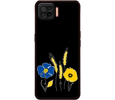 Чохол для Oppo A73 (2020) MixCase патріотичні квіти україни