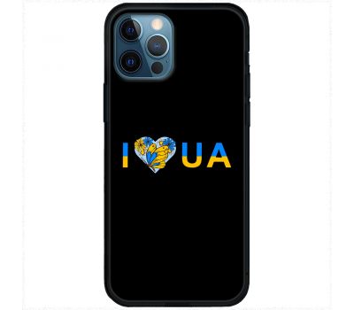 Чохол для iPhone 14 Pro MixCase патріотичні I love UA