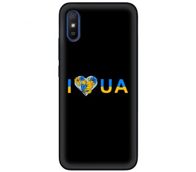 Чохол для Xiaomi Redmi 9A MixCase патріотичні I love UA