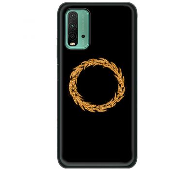 Чохол для Xiaomi Redmi 9T MixCase патріотичні винок із пшениці