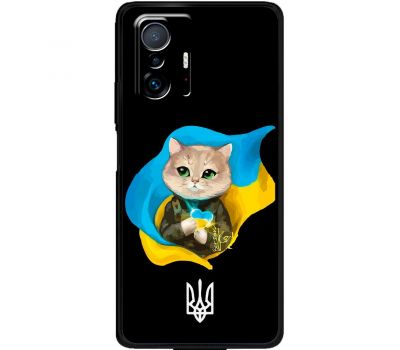 Чохол для Xiaomi 11T / 11T Pro MixCase патріотичні котик зелені очі