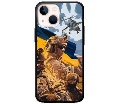 Чохол для iPhone 13 MixCase патріотичні бійці України