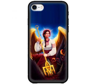 Чохол для iPhone 6 / 6s MixCase патріотичні українка ангел з тризубо