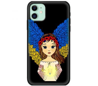 Чохол для iPhone 12 MixCase патріотичні українка ангел
