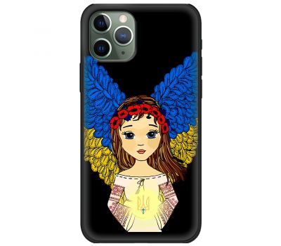 Чохол для iPhone 11 Pro Max MixCase патріотичні українка ангел