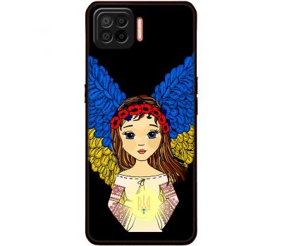 Чохол для Oppo A73 (2020) MixCase патріотичні українка ангел