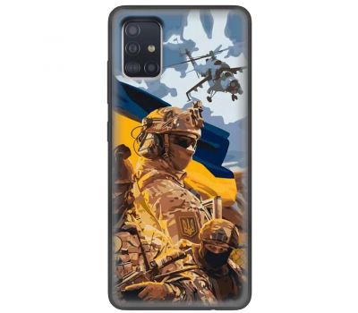 Чохол для Samsung Galaxy A51 (A515) MixCase патріотичні бійці України