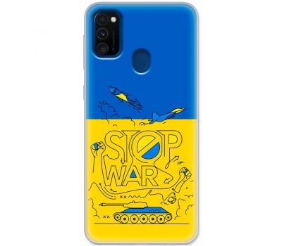 Чохол для Samsung Galaxy M21 (M215) / M30S (M307) MixCase патріотичні разом до перемо