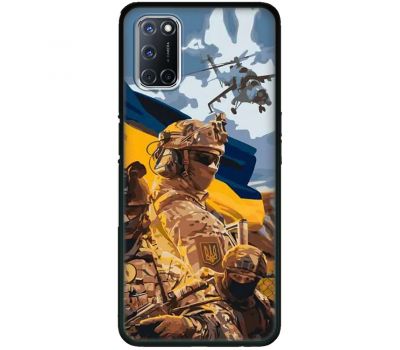 Чохол для Oppo A52 / A72 / A92 MixCase патріотичні бійці України