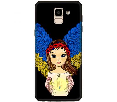 Чохол для Samsung Galaxy J6 2018 (J600) MixCase патріотичні українка ангел