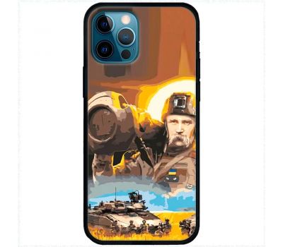 Чохол для iPhone 12 Pro MixCase патріотичні Шевченко з Javelin