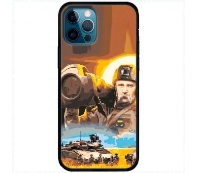 Чохол для iPhone 12 Pro Max MixCase патріотичні Шевченко з Javelin