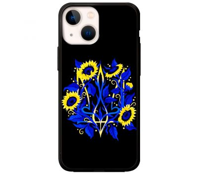 Чохол для iPhone 13 mini MixCase патріотичні герб соняшники