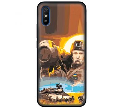 Чохол для Xiaomi Redmi 9A MixCase патріотичні Шевченко з Javelin