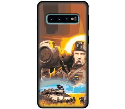 Чохол для Samsung Galaxy S10 (G973) MixCase патріотичні Шевченко з Javelin