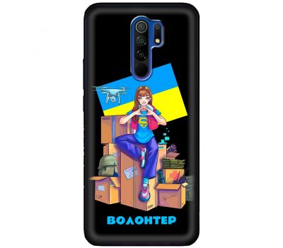 Чохол для Xiaomi Redmi 9 MixCase патріотичні волонтер