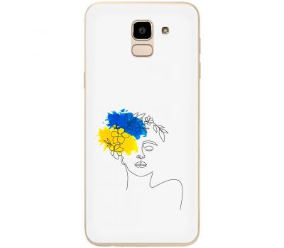 Чохол для Samsung Galaxy J6 2018 (J600) MixCase патріотичні Україна