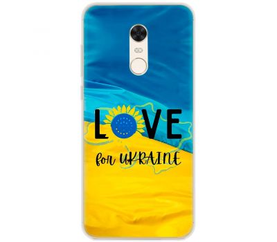 Чохол для Xiaomi Redmi 5 Plus MixCase патріотичні love Ukraine