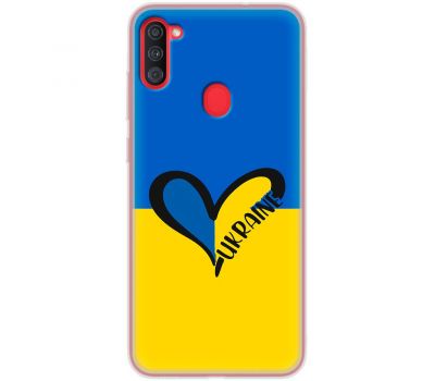 Чохол для Samsung Galaxy A11 (A115) / M11 (M115) MixCase патріотичні Ukraine