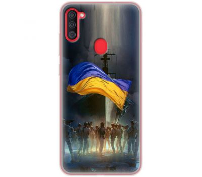 Чохол для Samsung Galaxy A11 (A115) / M11 (M115) MixCase патріотичні палити ворога