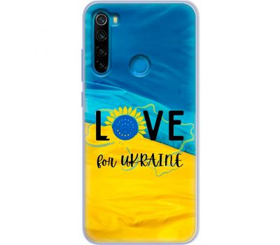 Чохол для Xiaomi Redmi Note 8 MixCase патріотичні love Ukraine