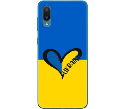 Чохол для Samsung Galaxy A02 (A022) MixCase патріотичні Ukraine