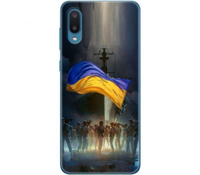 Чохол для Samsung Galaxy A02 (A022) MixCase патріотичні палити ворога