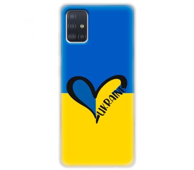 Чохол для Samsung Galaxy A51 (A515) MixCase патріотичні Ukraine