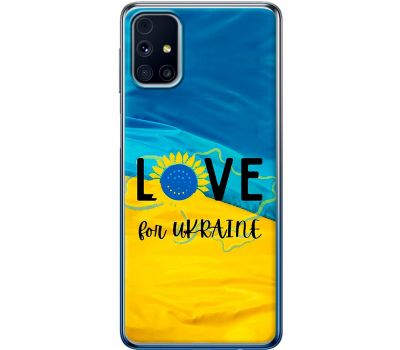 Чохол для Samsung Galaxy M31s (M317) MixCase патріотичні love Ukraine