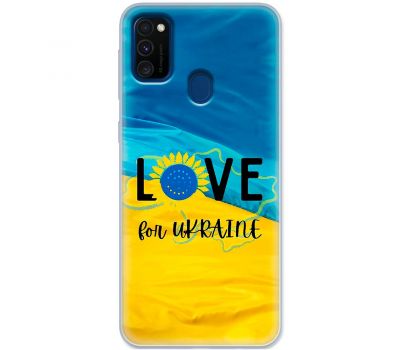 Чохол для Samsung Galaxy M21 (M215) / M30S (M307) MixCase патріотичні love Ukraine