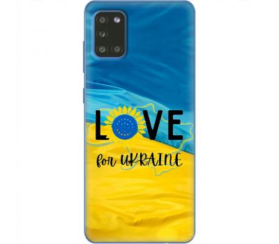 Чохол для Samsung Galaxy A31 (A315) MixCase патріотичні love Ukraine