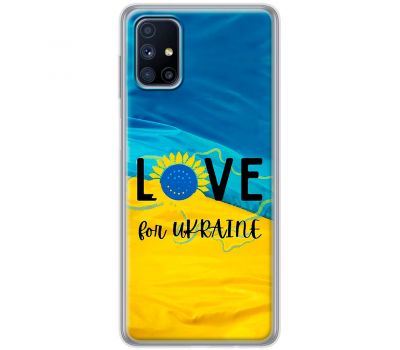 Чохол для Samsung Galaxy M51 (M515) MixCase патріотичні love Ukraine