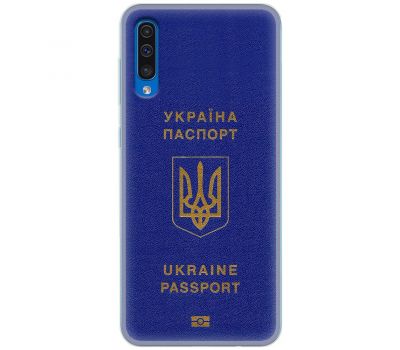 Чохол для Samsung Galaxy A30S (A307) / A50 (A505) MixCase патріотичні Україна паспорт