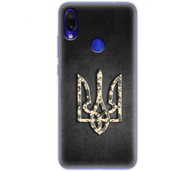 Чохол для Xiaomi Redmi Note 7 MixCase патріотичні герб піксель